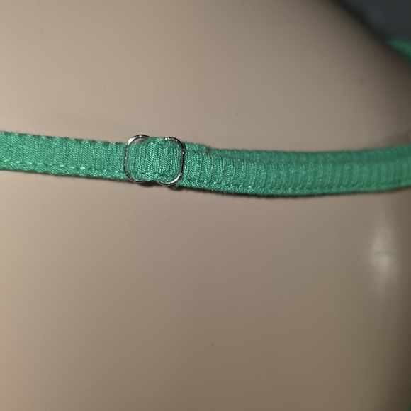 Rustydusty Ribbed Kelly Green Women's Crop Top Size Small NWOT - Picture 11 of 17